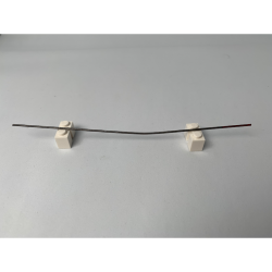 ANTENNE DE LECHER RETRO de couleur Rouge sans massette ni câble