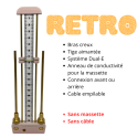 ANTENNE DE LECHER RETRO de couleur Pastel sans massette ni câble
