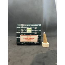 Encens PALO SANTO et boite de 12 cônes.