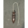 Wooden Egyptian Pendulum with Metal Chain