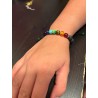Bracelet 7 Chakras en Pierres Naturelles et Pierre de Lave