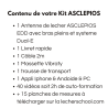ANTENNE DE LECHER EDD ASCLEPIOS AVEC LA FORMATION "DÉBUTER AVEC SON ANTENNE DE LECHER EDD DE 3H" OFFERTE!