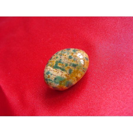 Heliotrope (Bloodstone) – Tumbled Stone | VED-DISTRI