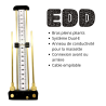 Antenne de Lecher EDD® coloris Noir, vue de face