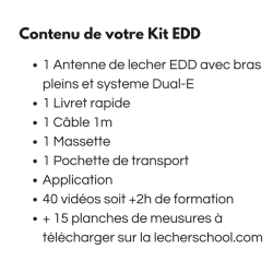 copy of ANTENNE DE LECHER Allemande EDD® de couleur