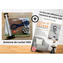 EDD Lecher Antenna + Book "Le Guide Interactif" by Eric Daub