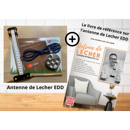 EDD Lecher Antenna + Book "Le Guide Interactif" by Eric Daub