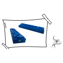 Dented (Cabossé) - Universal Luxor Bar (blue, white or grey)