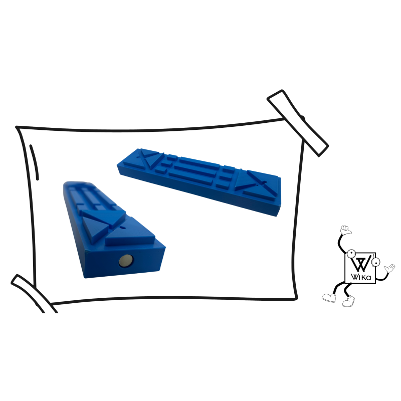 Dented (Cabossé) - Universal Luxor Bar (blue, white or grey)