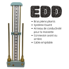 ANTENNE DE LECHER EDD Couleur Turquoise