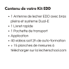 ANTENNE DE LECHER EDD Couleur Bois sans massette ni câble