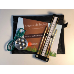 ANTENNE DE LECHER RETRO de couleur Manga avec tige aimantée et bras creux